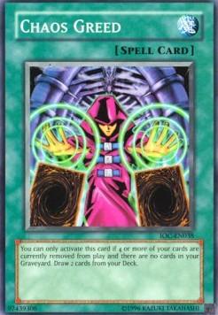 Chaos Greed [IOC-EN038] Common - Josh's Cards