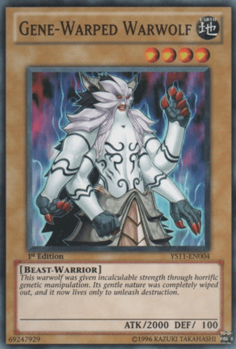Gene-Warped Warwolf [YS11-EN004] Common - Josh's Cards