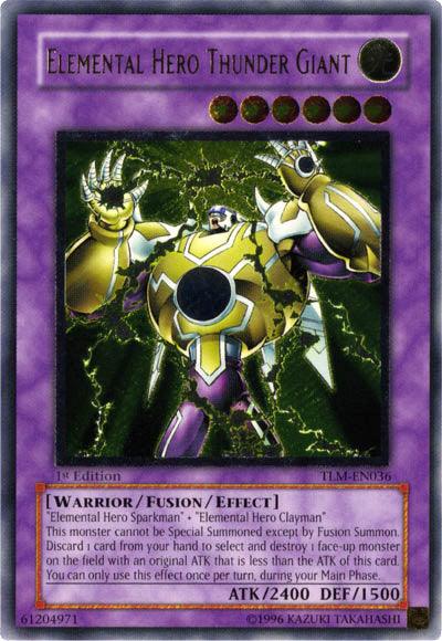 Elemental Hero Thunder Giant [TLM-EN036] Ultimate Rare - Josh's Cards