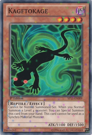 Kagetokage [SP13-EN009] Starfoil Rare - Josh's Cards