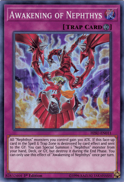 Awakening of Nephthys [HISU-EN011] Super Rare - Josh's Cards