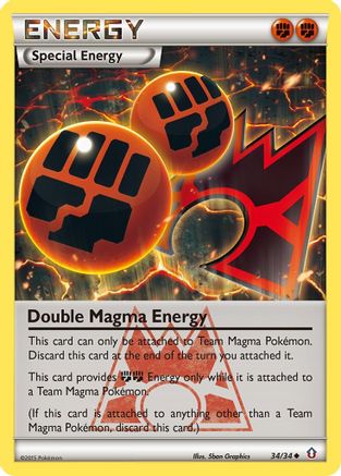 Double Magma Energy 034/34 - Double Crisis