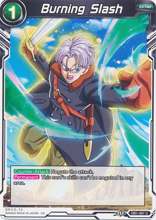 Burning Slash (DB1-087) [Dragon Brawl] Parallel Foil