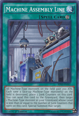 Machine Assembly Line [BP03-EN167] Common - Josh's Cards