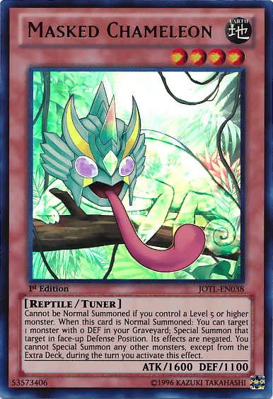 Masked Chameleon [JOTL-EN038] Ultra Rare - Josh's Cards