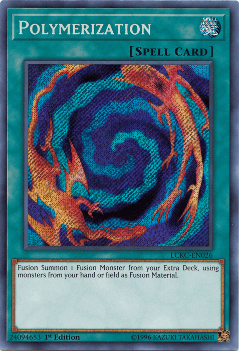 Polymerization [LCKC-EN026] Secret Rare - Josh's Cards