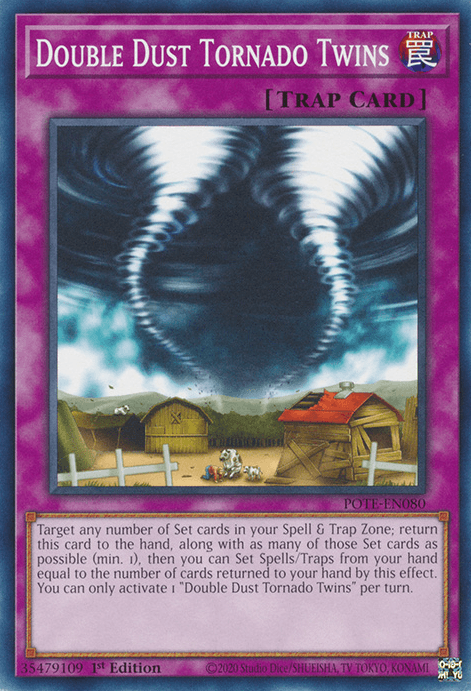 Double Dust Tornado Twins [POTE-EN080] Common - Josh's Cards