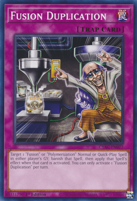 Fusion Duplication [CYAC-EN077] Common - Josh's Cards