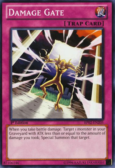 Damage Gate [BP02-EN205] Mosaic Rare - Josh's Cards