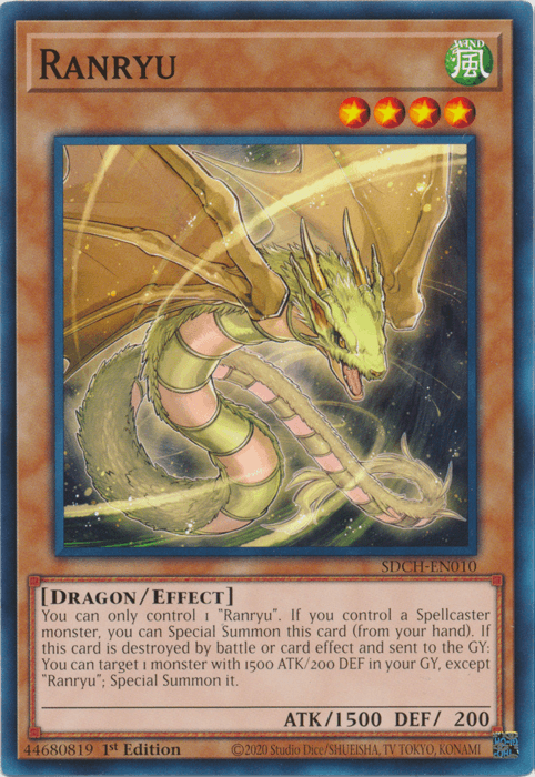 Ranryu [SDCH-EN010] Common - Josh's Cards