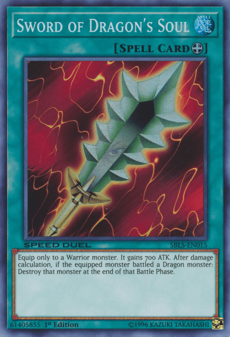 Sword of Dragon's Soul [SBLS-EN015] Super Rare - Josh's Cards