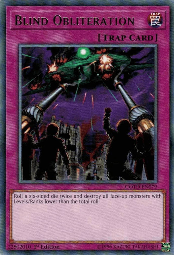 Blind Obliteration [COTD-EN079] Rare - Josh's Cards