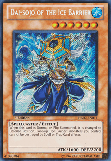 Dai-sojo of the Ice Barrier [HA02-EN011] Secret Rare - Josh's Cards