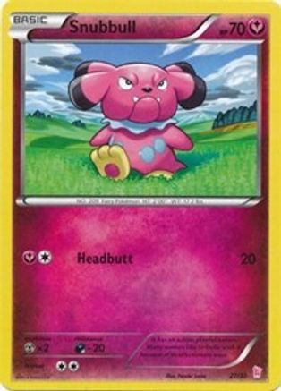 Snubbull (#) 011 - XY Trainer Kit Sylveon & Noivern