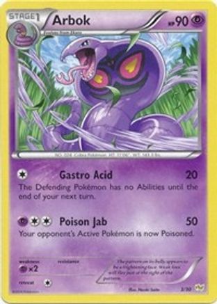 Arbok 003 - XY Trainer Kit Sylveon & Noivern