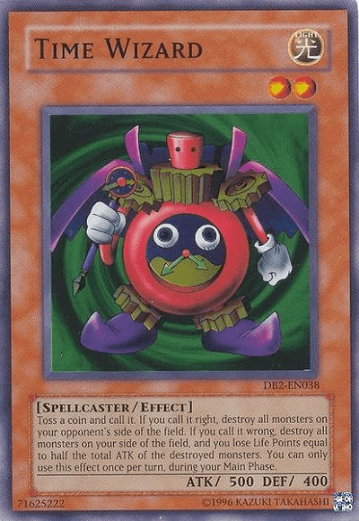 Time Wizard [DB2-EN038] Super Rare - Josh's Cards