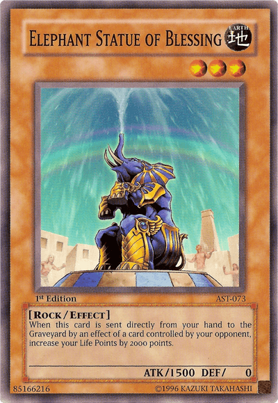 Elephant Statue of Blessing [AST-073] Common - Josh's Cards