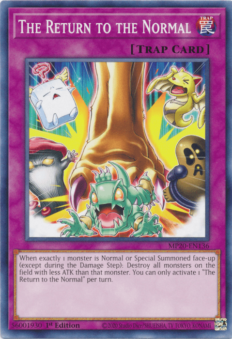 The Return to the Normal [MP20-EN136] Common - Josh's Cards