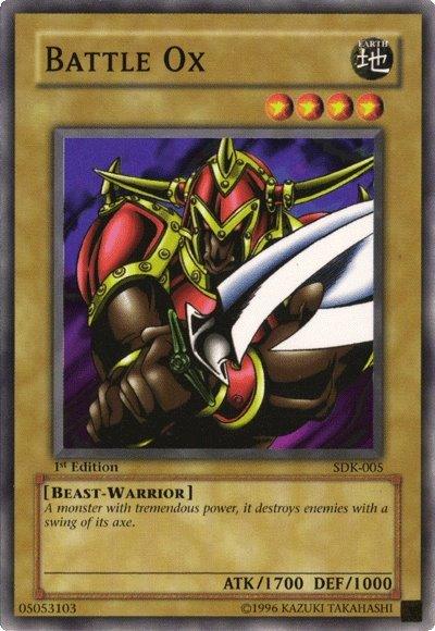 Battle Ox [SDK-005] Common - Josh's Cards