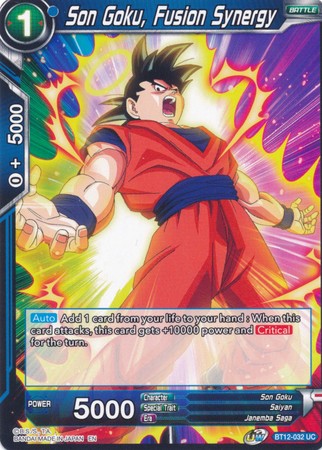 Son Goku, Fusion Synergy (BT12-032) [Vicious Rejuvenation] Parallel Foil