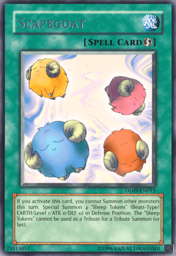 Scapegoat (Silver) [DL09-EN015] Rare - Josh's Cards