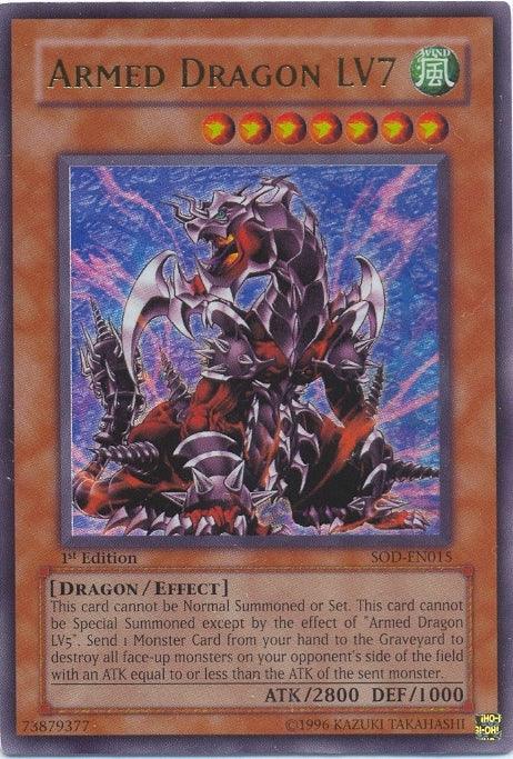 Armed Dragon LV7 [SOD-EN015] Ultra Rare - Josh's Cards