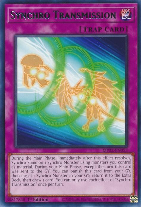 Synchro Transmission [MP22-EN053] Rare - Josh's Cards