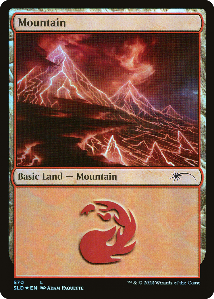 Mountain (SLD-570) - Secret Lair Drop Foil