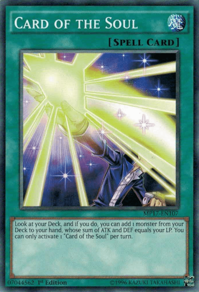 Card of the Soul [MP17-EN107] Common - Josh's Cards
