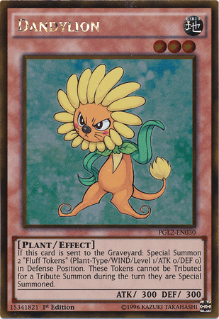Dandylion [PGL2-EN030] Gold Rare - Josh's Cards