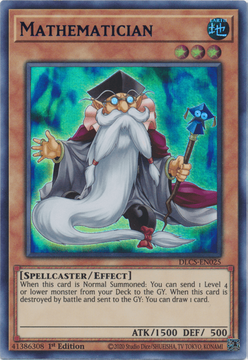 Mathematician (Purple) [DLCS-EN025] Ultra Rare - Josh's Cards