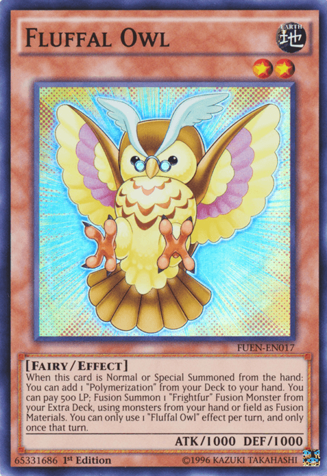 Fluffal Owl [FUEN-EN017] Super Rare - Josh's Cards