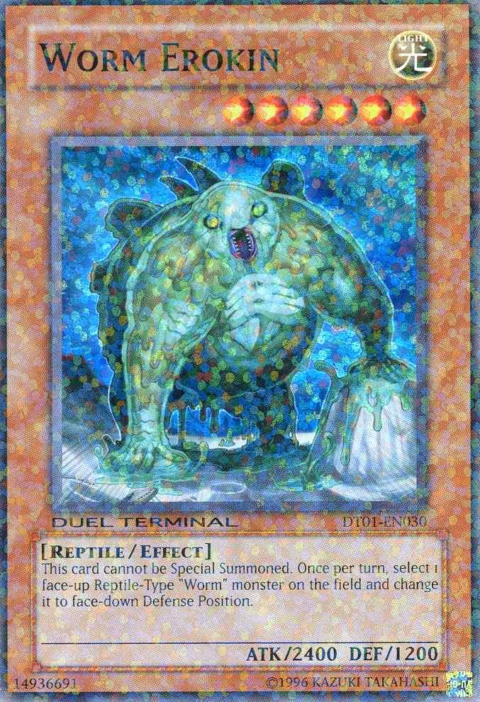 Worm Erokin [DT01-EN030] Super Rare - Josh's Cards