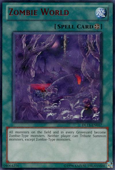 Zombie World (Red) [DL13-EN017] Rare - Josh's Cards