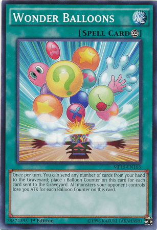 Wonder Balloons [MP15-EN166] Common - Josh's Cards