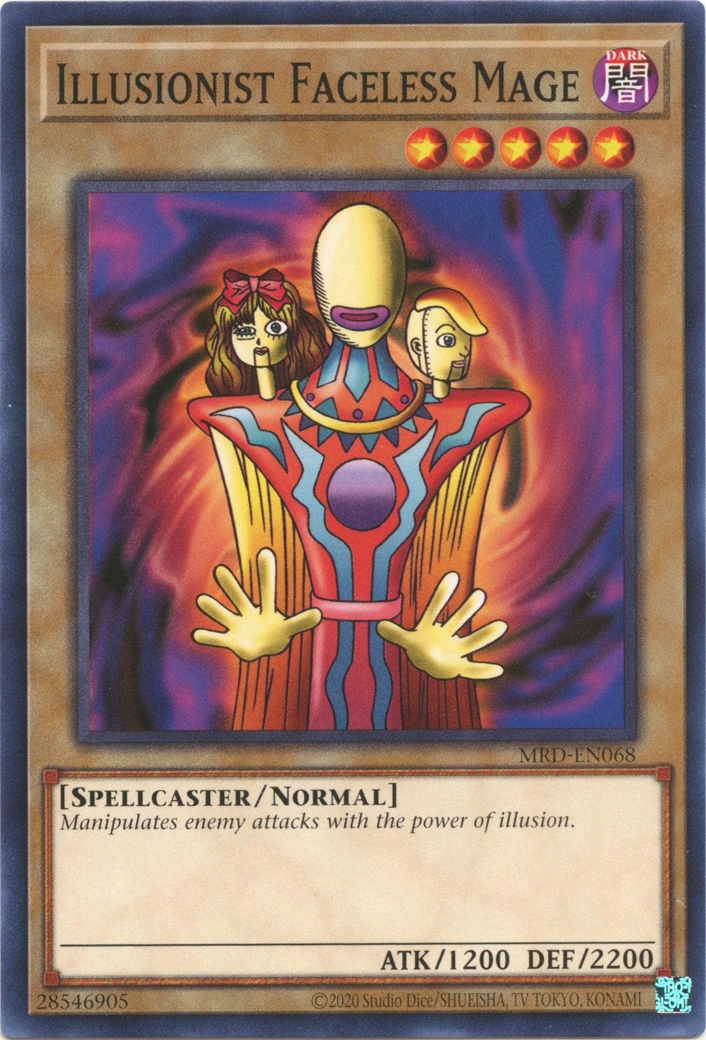 Illusionist Faceless Mage (25th Anniversary) [MRD-EN068] Common - Josh's Cards