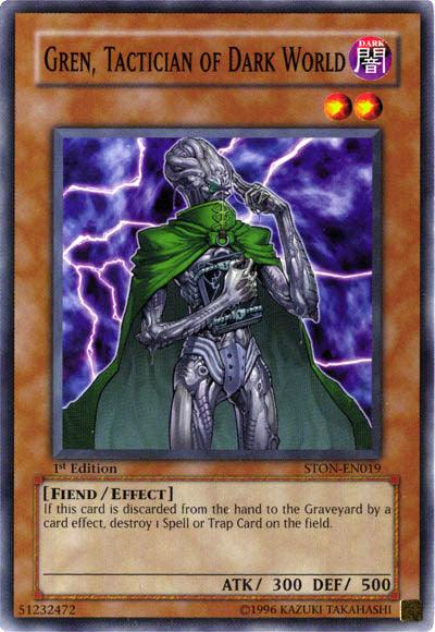 Gren, Tactician of Dark World [STON-EN019] Common - Josh's Cards