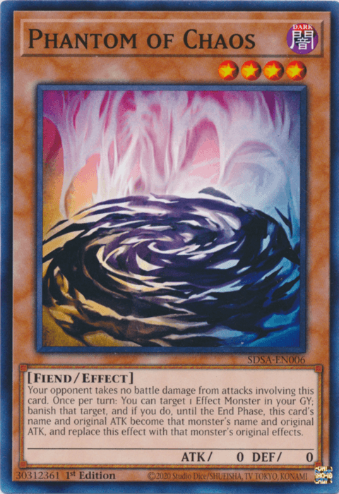 Phantom of Chaos [SDSA-EN006] Common - Josh's Cards