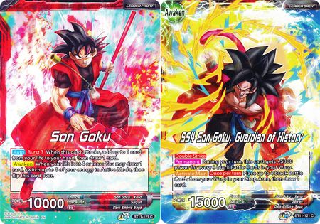 Son Goku // SS4 Son Goku, Guardian of History (BT11-121) [Vermilion Bloodline] Parallel Foil