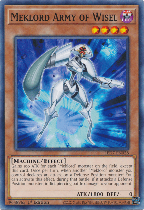 Meklord Army of Wisel [LED7-EN028] Common - Josh's Cards