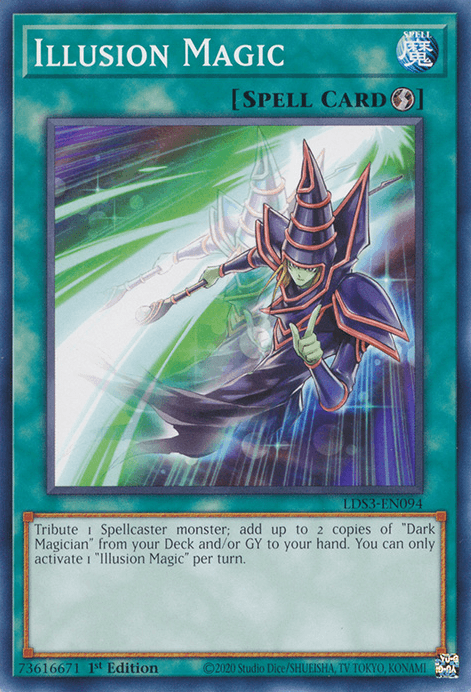 Illusion Magic [LDS3-EN094] Common - Josh's Cards