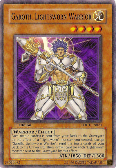 Garoth, Lightsworn Warrior (LODT-EN020) - Light of Destruction Unlimited