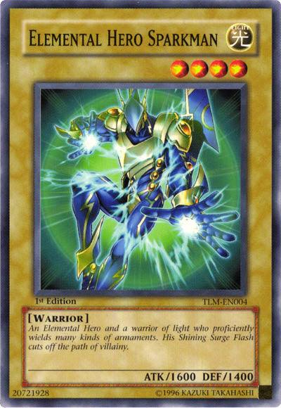 Elemental Hero Sparkman [TLM-EN004] Common - Josh's Cards