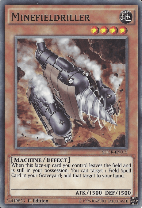 Minefieldriller [SDGR-EN015] Common - Josh's Cards