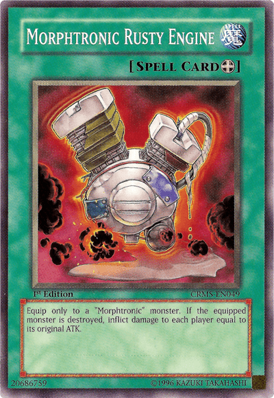 Morphtronic Rusty Engine [CRMS-EN049] Common - Josh's Cards