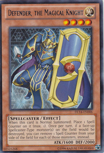 Defender, the Magical Knight (Blue) [DL14-EN006] Rare - Josh's Cards