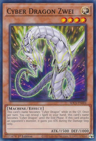 Cyber Dragon Zwei [SDCS-EN004] Common - Josh's Cards
