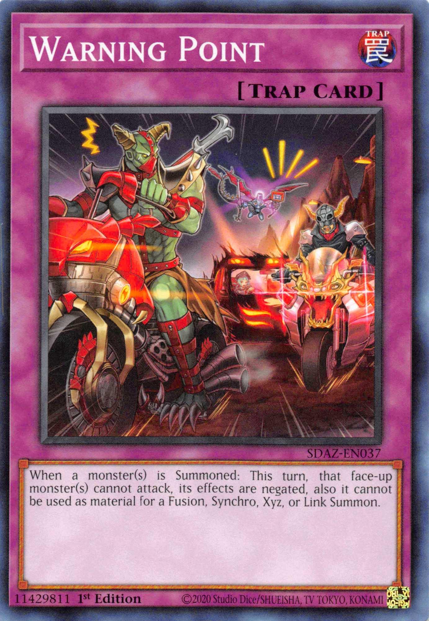 Warning Point [SDAZ-EN037] Common - Josh's Cards