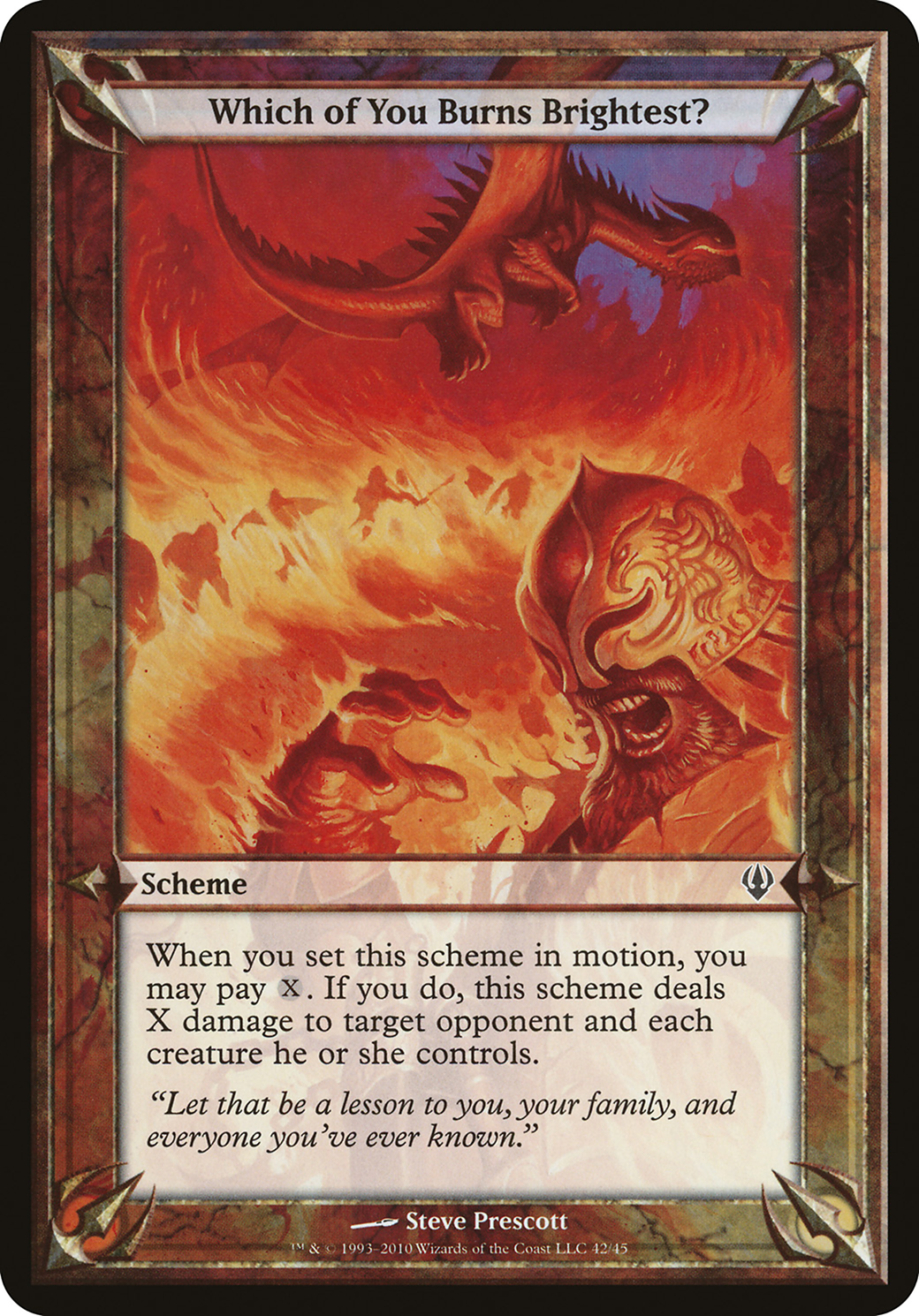 Which of You Burns Brightest? (OVER-42★) - Archenemy Schemes