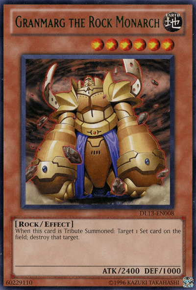 Granmarg the Rock Monarch (Green) [DL13-EN008] Rare - Josh's Cards
